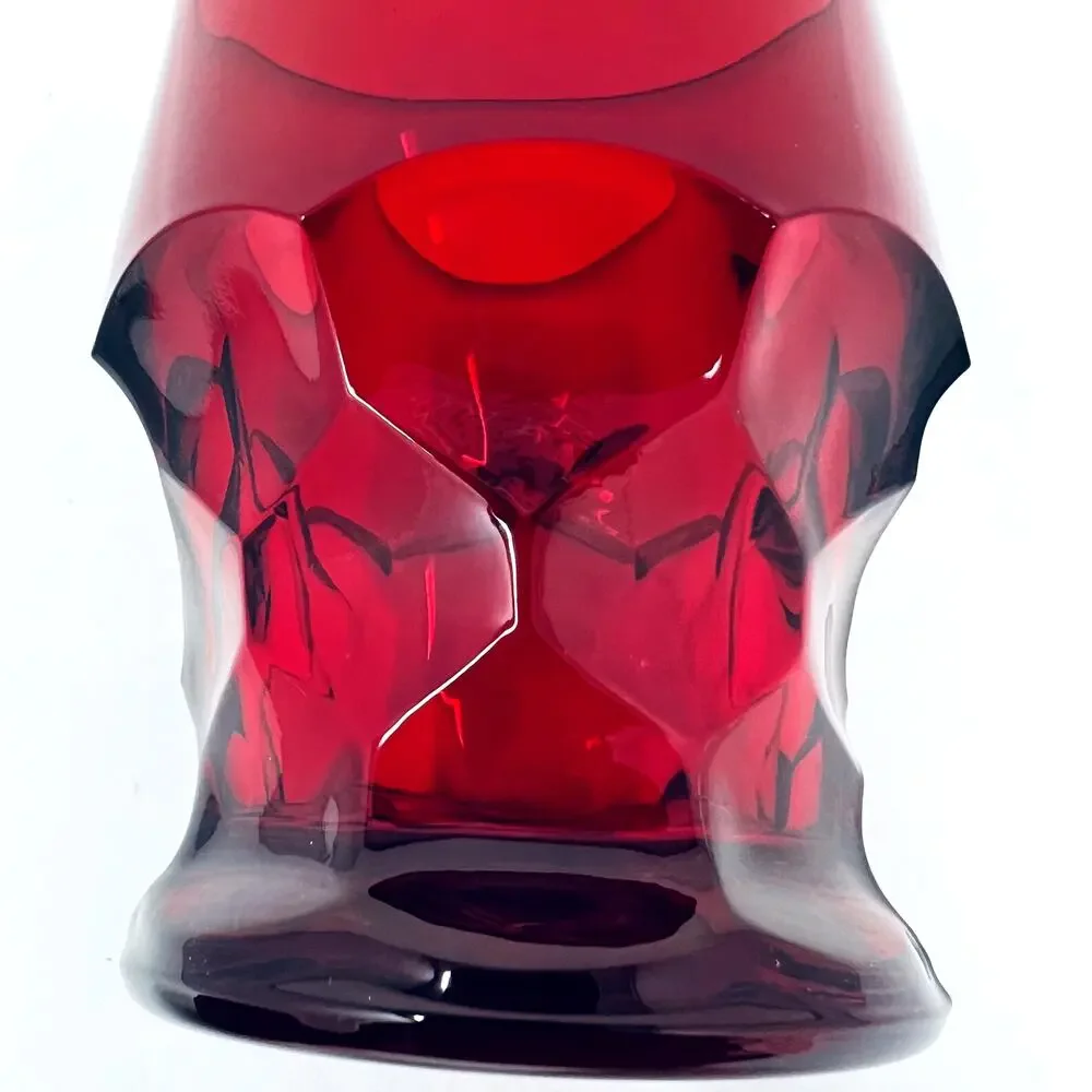 Tumbler Georgian Ruby Cambridge Viking Glass Red Honeycomb Replacement Cup